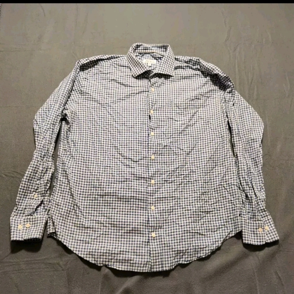 Peter Millar XL Blue/White Gingham